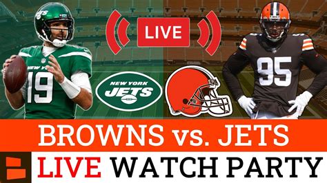 browns vs jets live